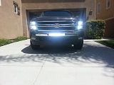 Silverado small hole lighting